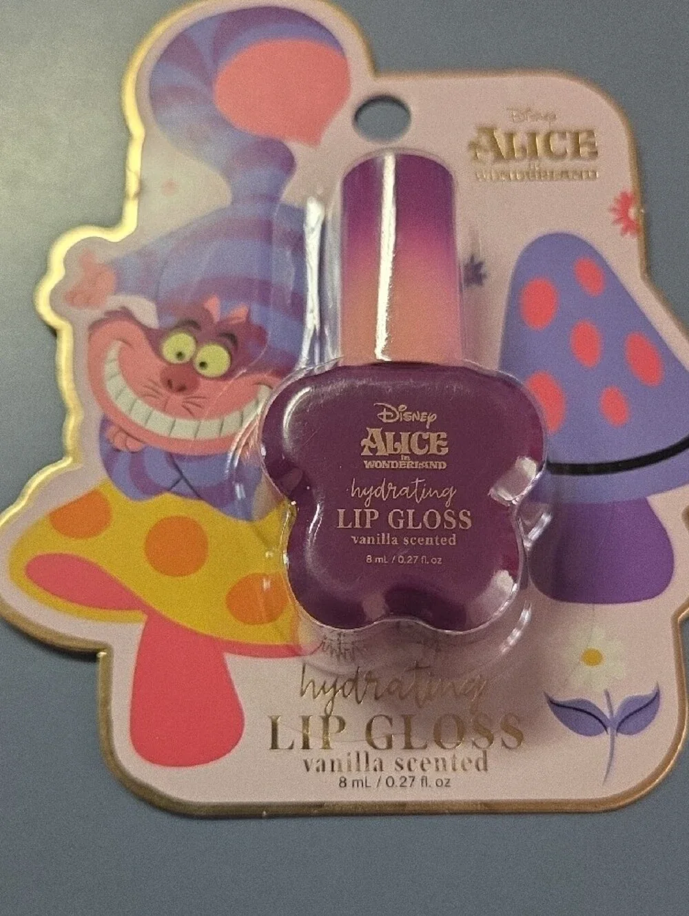 Disney Alice in Wonderland Lip Gloss Duo - Purple & Red